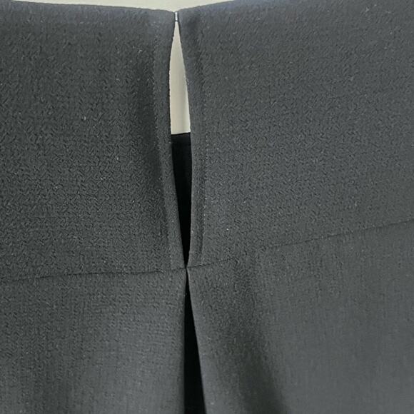 MADEWELL BLACK CREPE FOLIO SHORT SLEEVE MINI HIGH LOW DRESS SIZE 6‎ - Picture 7 of 8